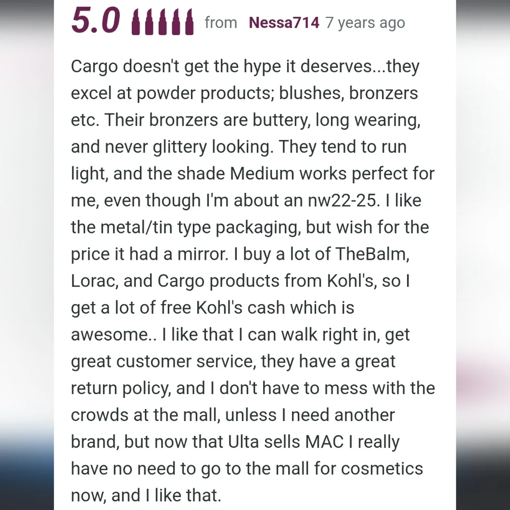🆕️SEALED🆕️Cargo Mini Catalina Blush / Medium Bronzer Duo⛱️
